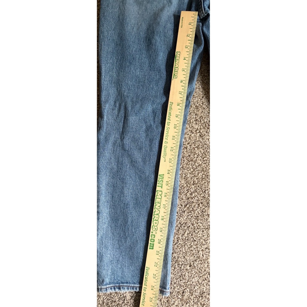 Madewell Curvy Perfect Vintage Straight Jean 24P Distressed Blue Denim NWT - Picture 7 of 7